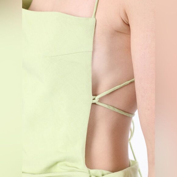 NWT Jacquemus La Robe Saudade Iconic Dress in Green - Picture 4 of 16